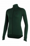 Damska koszulka kolarska merino Malamute 2.0 LS ciemny las
