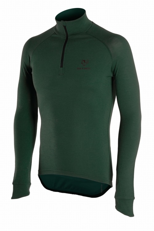 Koszulka outdoorowa Malamute 2.0 Outdoor LS ciemny las