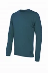 Koszulka merino Burek LS stalowoniebieski