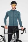 Koszulka kolarska merino Malamute 2.0 LS stalowoniebieski